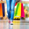Making A Long Trip Less Painful Girl with shopping bags